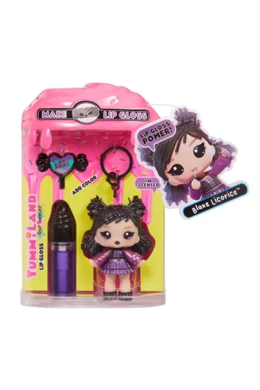 Yummiland Lip Gloss: Sour Sweeties - Blake Licorice Mga Entertainment