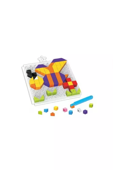 Puzzle PROMO Ukadanka kreatywna 120el E-Edu 3 wzory 168499 Artyk