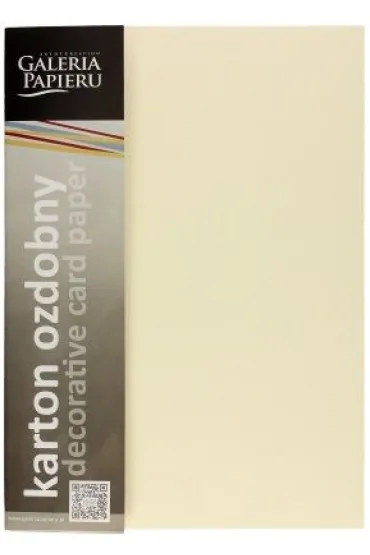 Argo Karton ozdobny A4 kremowy 200g Holland GALERIA PAPIERU 200504