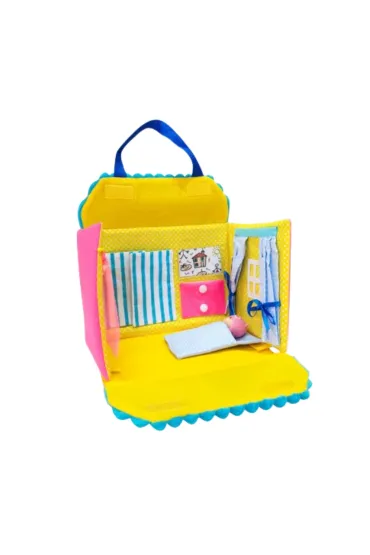 Domek dla lalek Lovely Doll's House niebieski RZ5001-02 Roter Kafer