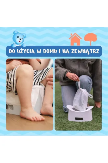 Potette Nocnik turystyczny sk�adany EasyGo, jasnoszary