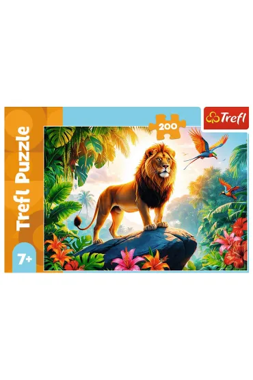 Puzzle 200 el. Kr�l d�ungli Trefl