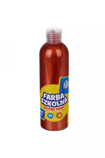 Astra Farba szkolna naturalna tempera metaliczna 250 ml