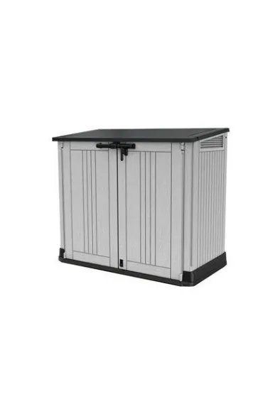 Curver/Keter Keter skrzynia ogrodowa-balkonowa midi szaro-czarna 132x71,5x113,5cm