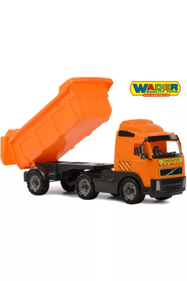 Wywrotka VOLVO. Ci�ar�wka z naczep� w siatce Polesie