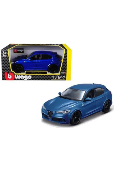 Model Alfa Romeo Stelvio blu 1:24 Bburago