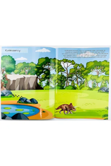 Dinozaury. Ksi��eczka z wypuk�ymi naklejkami - DTagency