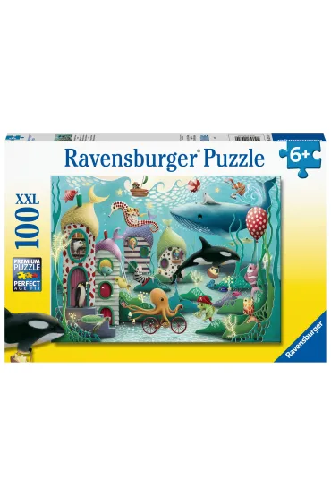 Puzzle 100 el. XXL �wiat pod wod� Ravensburger