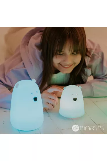 Marys MARY S lampka LED Mi� ma�y niebieski RGB WW /NB