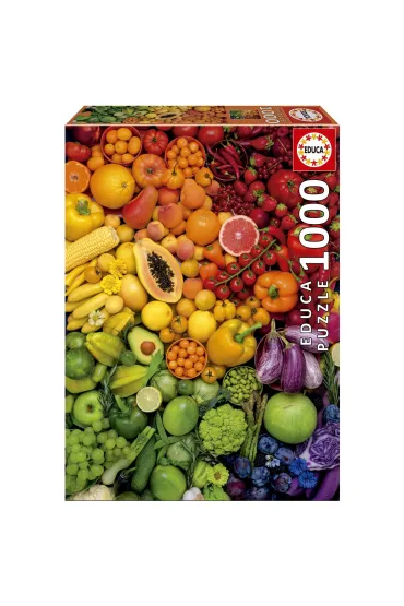 Puzzle 1000 el. Kolorowe witaminy Educa