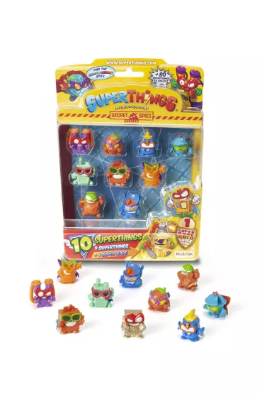 SuperThings Secret Spies Blister 10 Figurki
