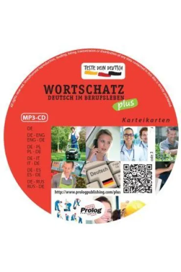 Teste Dein Deutsch PLUS Wortschatz. Deutsch im Berufsleben zestaw - Justyna Krzto�