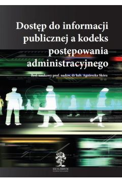 eBook Dostp do informacji publicznej a kodeks postpowania administracyjnego pdf