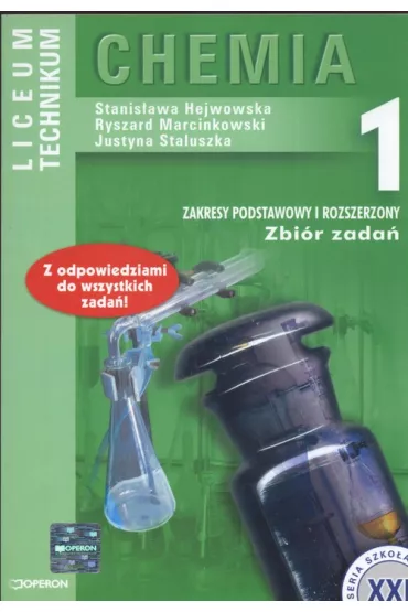 Chemia LO 1 zbi�r zada� ZPR OPERON - Justyna Staluszka, Ryszard Marcinkowski, Stanis�awa Hejwowska