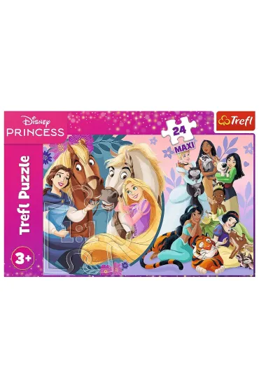 Puzzle 24 el. Maxi U�miech przyja�ni Trefl