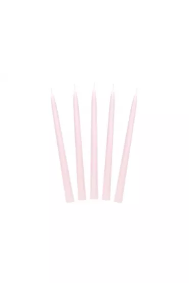 PartyDeco �wieca sto�kowa matowa j. r�owy 24cm