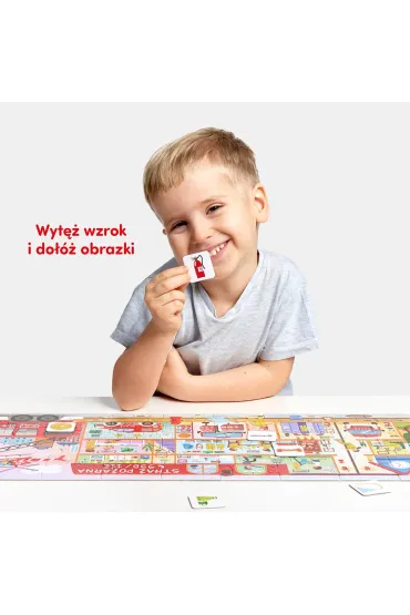 Puzzle CzuCzu 40 el. Tak dzia�a Stra� po�arna Bright Junior Media