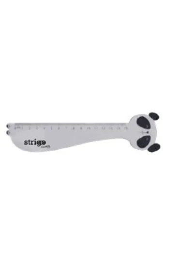 Strigo Linijka plastikowa Panda 15 cm SSC361