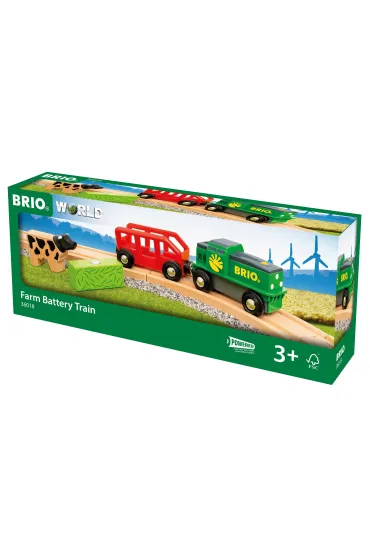 Brio Poci�g na baterie Farma Ravensburger