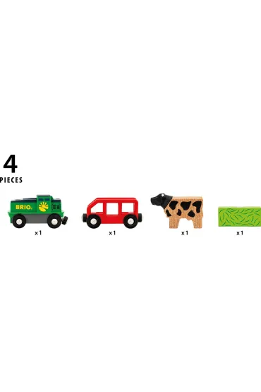 Brio Poci�g na baterie Farma Ravensburger
