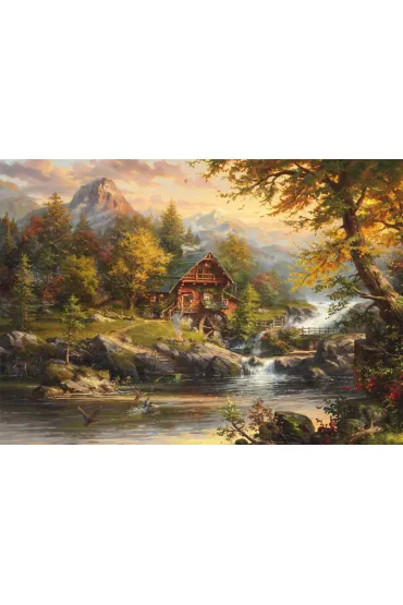 Puzzle 1000 Blend Cota Dom na lato Schmidt