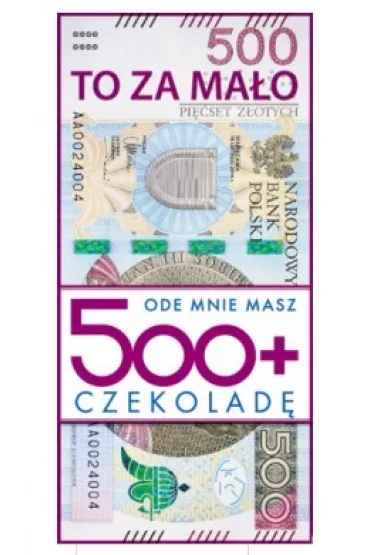 Czekolada CZK-123 500+
