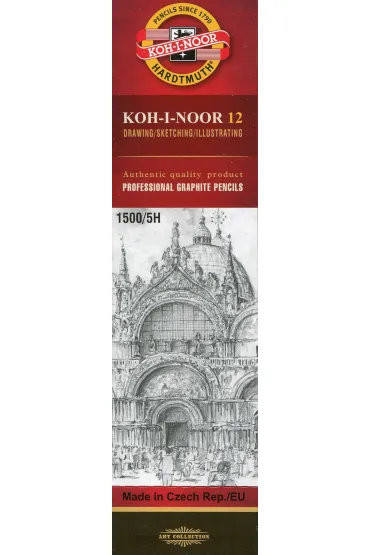 Koh-I-Noor O��wek grafitowy 1500/5H 12 szt.