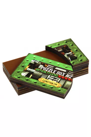 Puzzle Box 2. amigwka. Poziom 4/5 Recent Toys - Jean Claude  Constantin