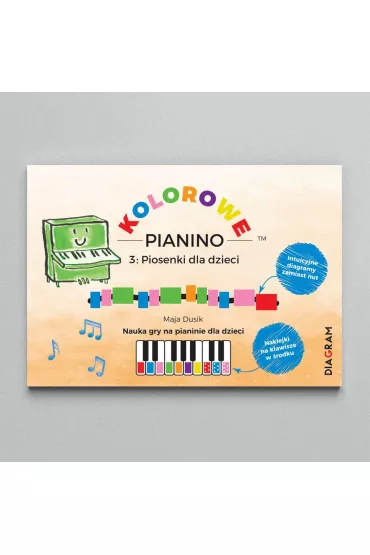 Kolorowe Pianino 3. Piosenki dla dzieci - Maja  Dusik
