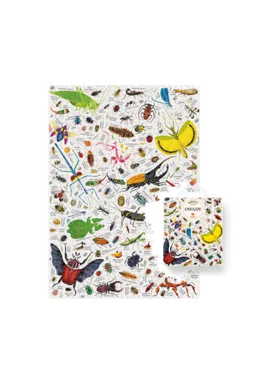 Puzzle Puzzlove CzuCzu 1000 el. Owady Bright Junior Media