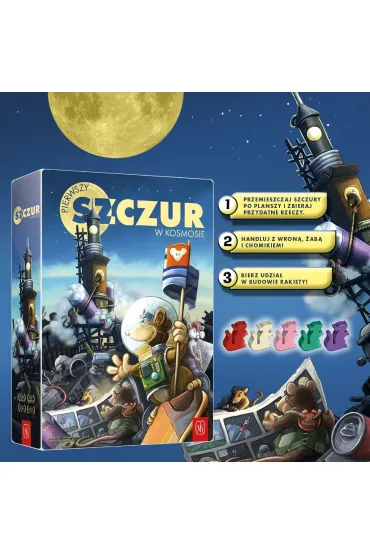 Gra Nasza Ksi�garnia Pierwszy szczur w kosmosie - Virginio Gigli, Gabriele Ausiello