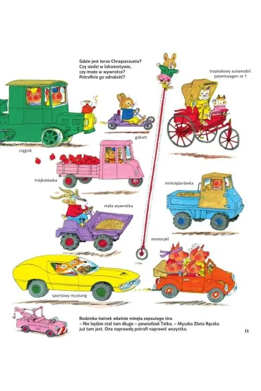 Auta, maszyny, pojazdy i wszystko do jazdy - Richard Scarry