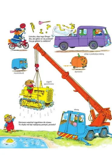 Auta, maszyny, pojazdy i wszystko do jazdy - Richard Scarry