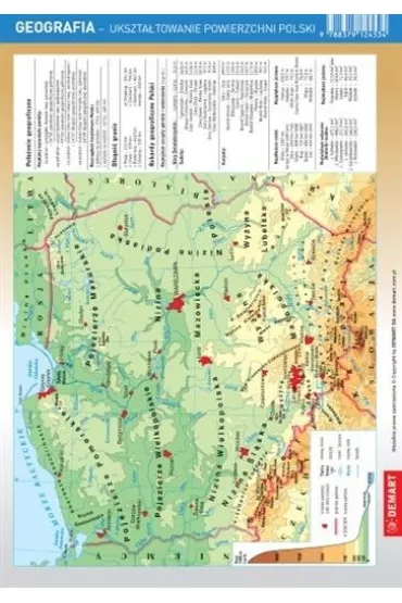 Demart �ci�gawka Geografia - Ukszta�towanie powierzchni Polski
