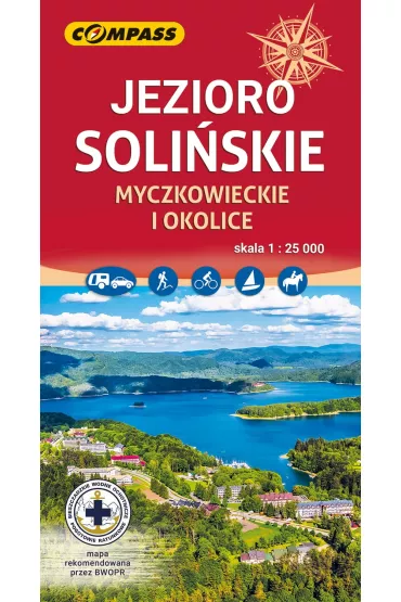 Mapa - Jezioro Soli�skie 1:25 000