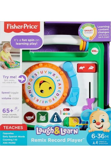 Fisher-Price Gramofon Malucha FBM46 Mattel