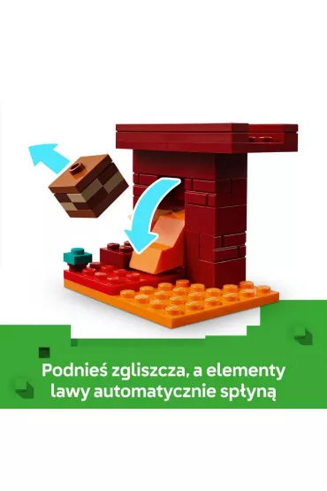 LEGO Minecraft Bitwa na mo�cie Netheru 21266