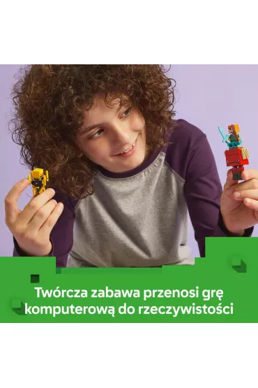 LEGO Minecraft Bitwa na mo�cie Netheru 21266