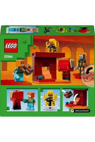 LEGO Minecraft Bitwa na mo�cie Netheru 21266