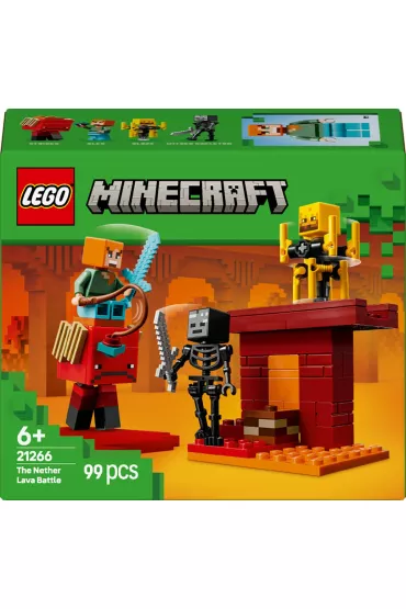 LEGO Minecraft Bitwa na mo�cie Netheru 21266