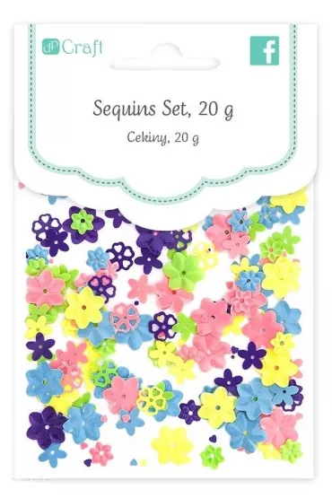 Dalprint Cekiny kwiatki 20g