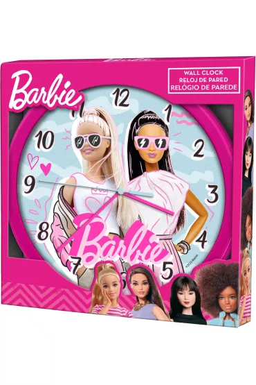 Zegar cienny Barbie 25cm. BB00014