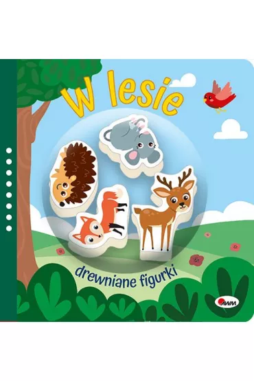 W lesie Drewniane figurki - Natalia Kawako-Dzikowska