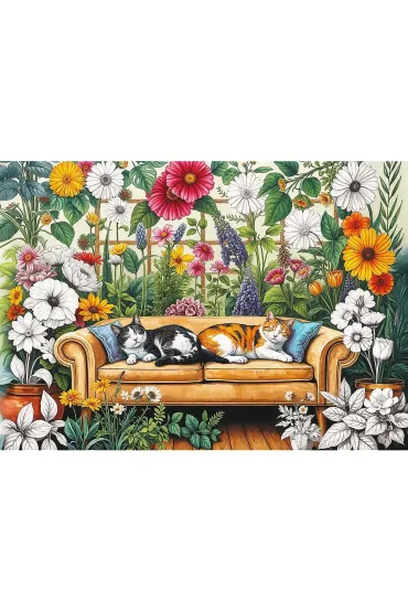 Puzzle 500el Creative Kocia oran�eria TREFL 37562  TR
