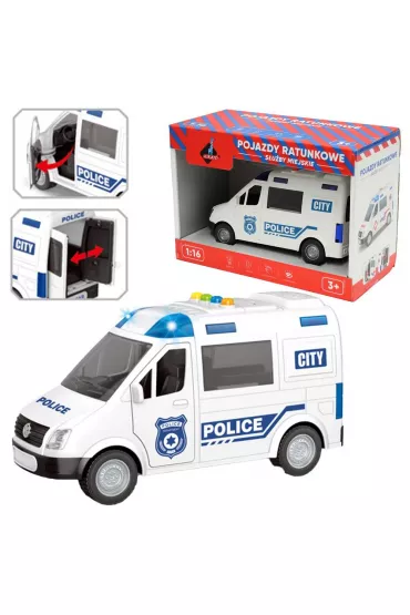 Policja z otwieranymi drzwiami Askato
