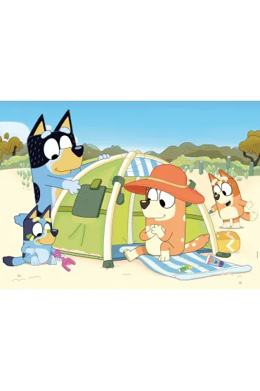 Puzzle dwustronne eko 24 el. Bluey Lisciani