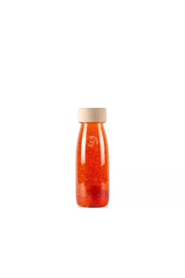 Petit Boum Butelka sensoryczna Float pomara�czowa