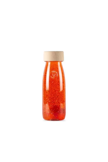 Petit Boum Butelka sensoryczna Float pomara�czowa