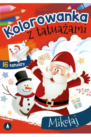 Malowanka A5 Kolorowanka z tatua�ami. Miko�aj SKRZAT 078978
