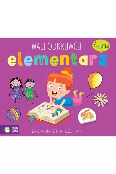 Elementarz 4-latka. Mali odkrywcy - Justyna  Tkocz